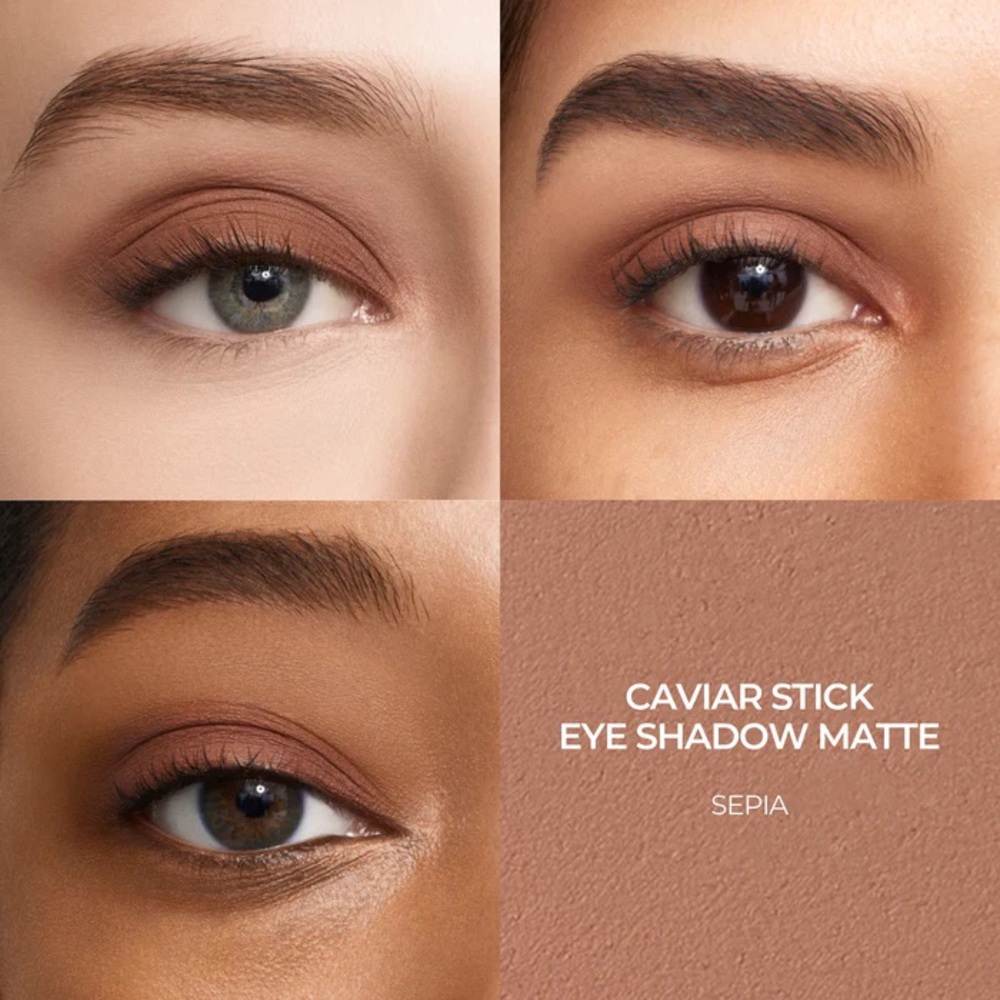 Laura Mercier Sepia Caviar Stick Eye Color Matte- warm medium brown, new formula